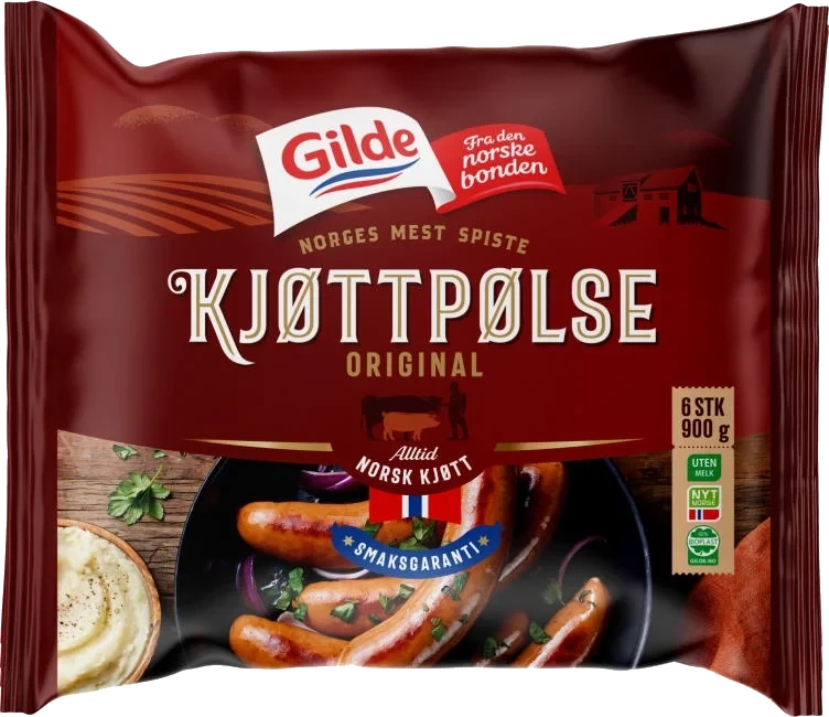 Kjøttpølse Original 900g Enh