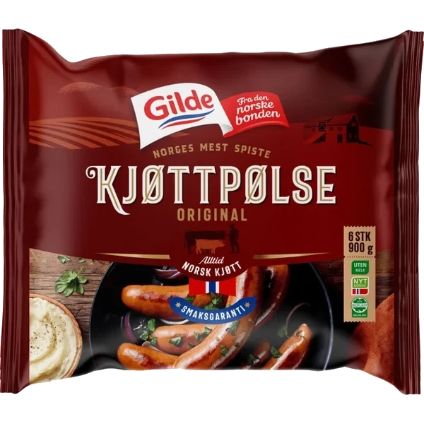 Kjøttpølse Original 900g Enh