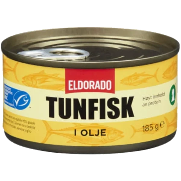 Tunfisk i Olje Msc 185g Eldorado