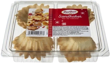 Berthas Sandkaker 80g