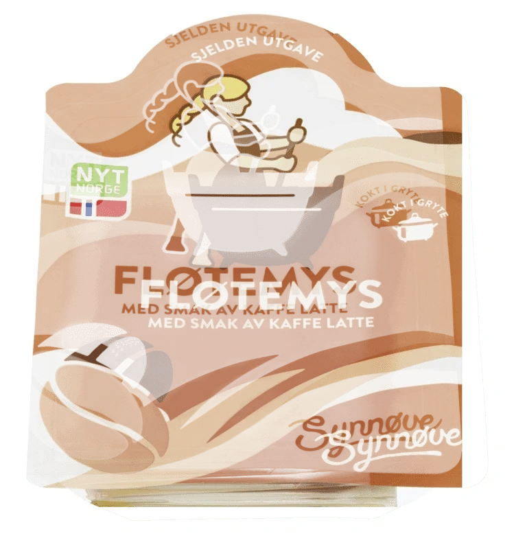 Synnøve Skivet Fløtemys Kaffe Latte 150g