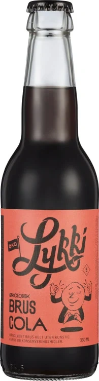 Cola Økologisk 0,33l Fl Lykki Økologisk 0,33l Fl