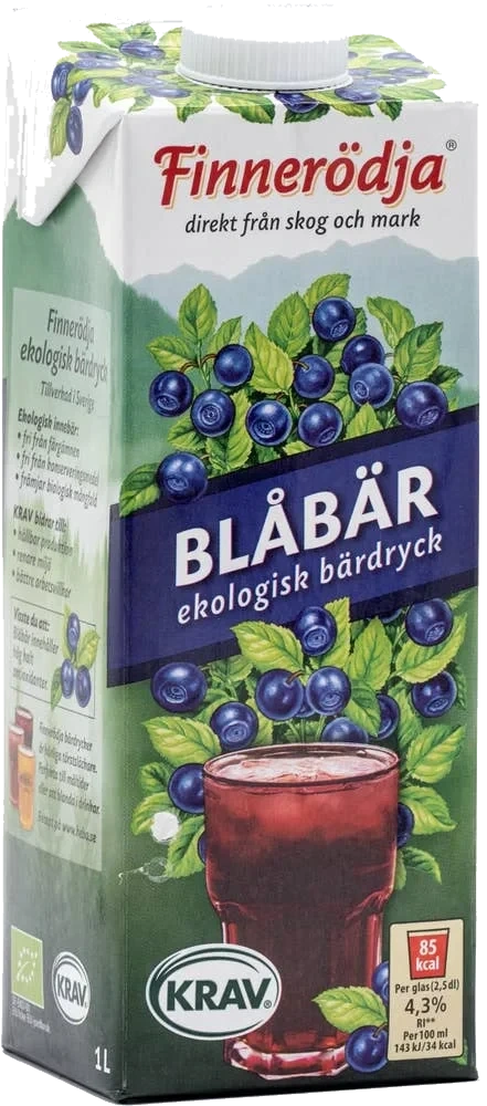 Dryck Blåbär EKO/KRAV