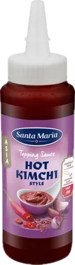 Hot Kimchi Style Topping Sauce 250ml Santa Maria