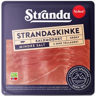 Strandaskinke Mindre Salt 85g Stranda