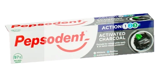 Pepsodent Activated Charcoal 75ml