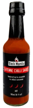 Black Mamba Cayenne Chilli Sauce 180ml
