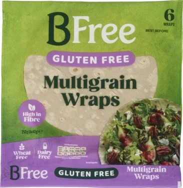 Fullkorn Wraps Glutenfri 6-pk Bfree