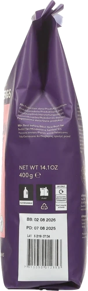 Mellanrost Hele Bønner 400gr