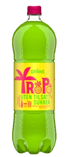 Tropo Uten Tilsatt Sukker 1,5l