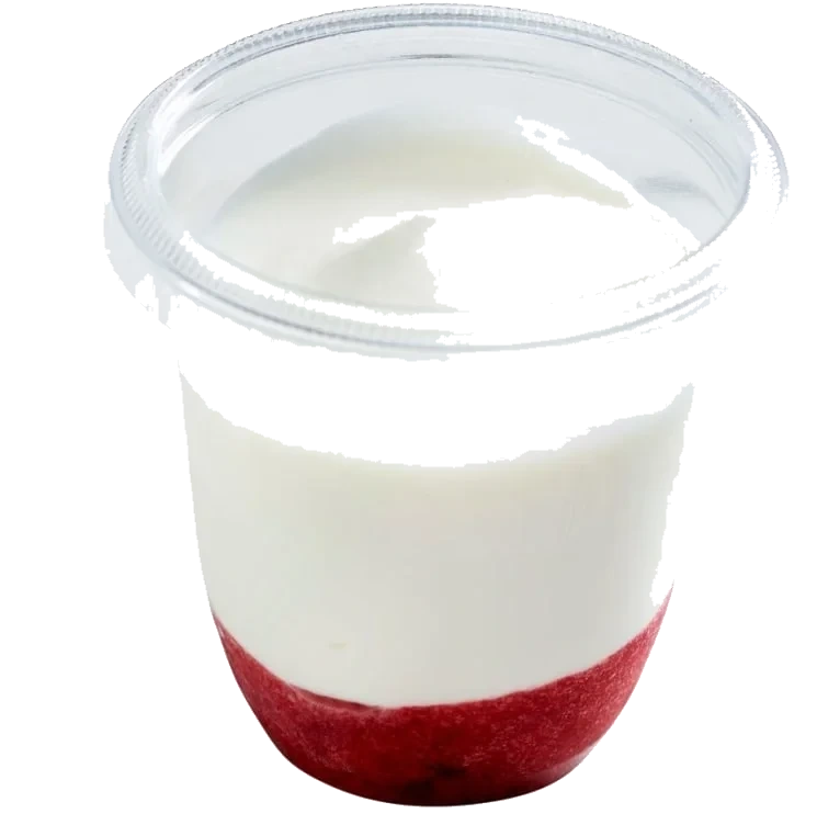 Pannacotta med Jordbær Frys