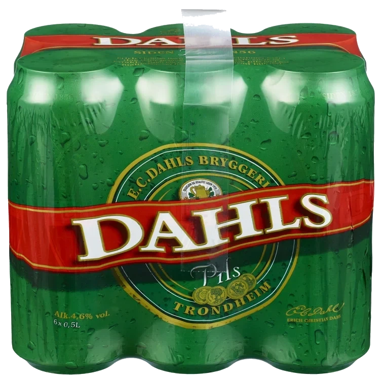 Dahls Pils 0,5lx6 boks
