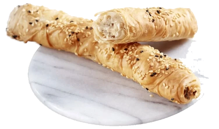 Børek m/Tzatziki med Kylling pr stykk 100g
