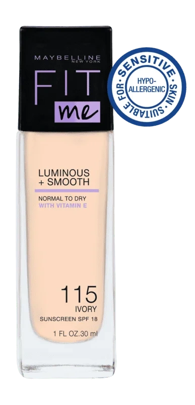 Maybelline Fit Me Luminous & Smooth Foundation Ivory 115