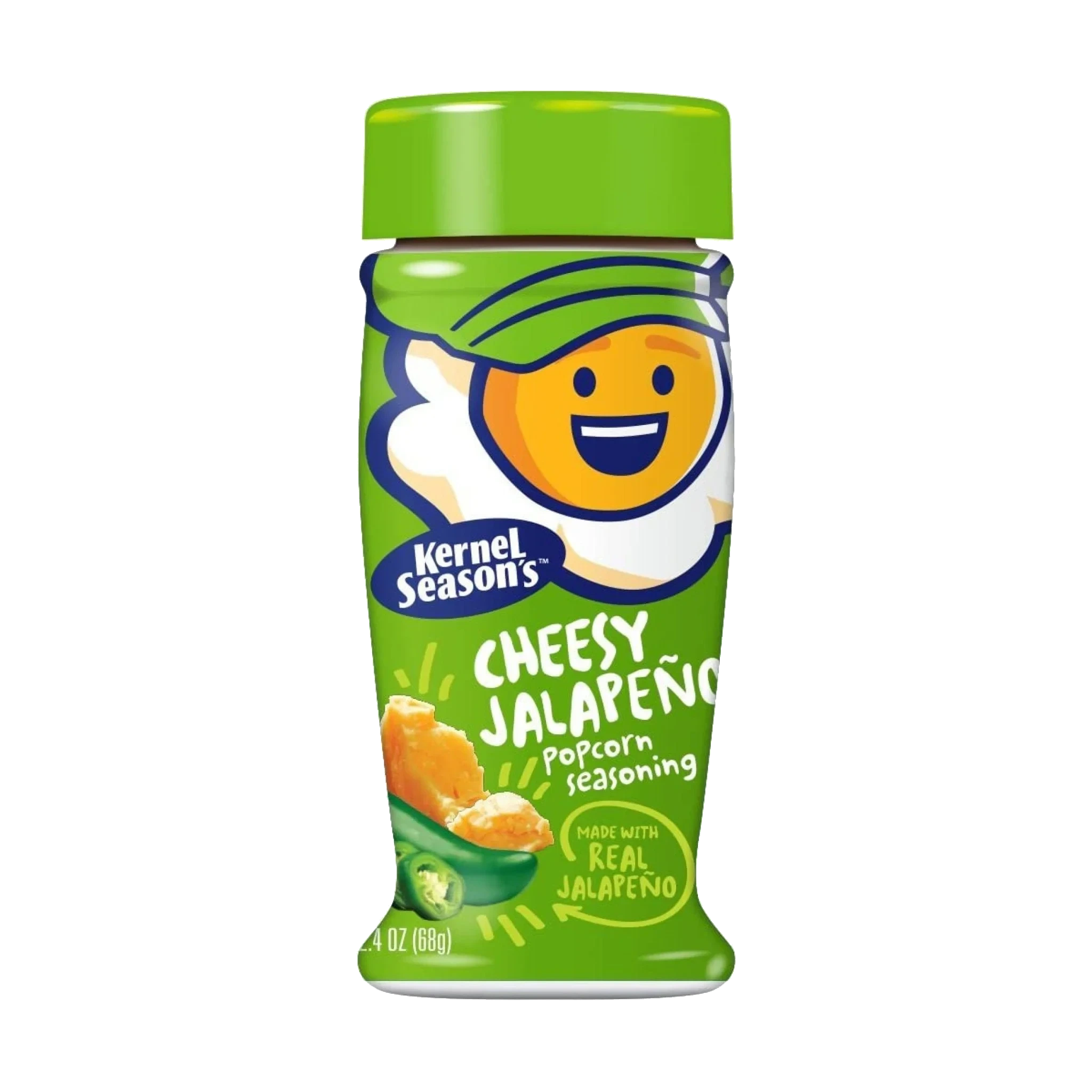 Kernel Popcornkrydder Cheesy Jalapeño 68 g