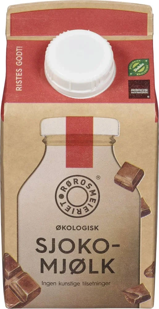 Økologisk laktosefri sjokomjølk