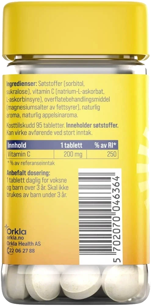 C-vitamin 200mg