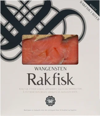 Rakfisk i Biter 100g Wangensten