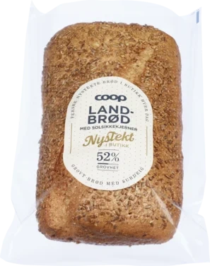 Coop Landbrød med solsikkekjerner Bs 650g