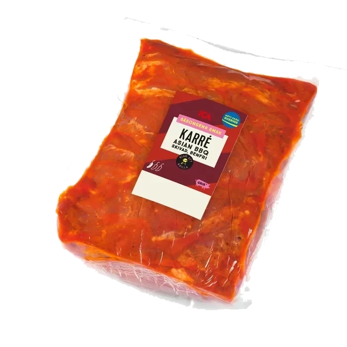 Karré Färsk Asian BBQ Skivad Benfri ca 1,1kg ICA