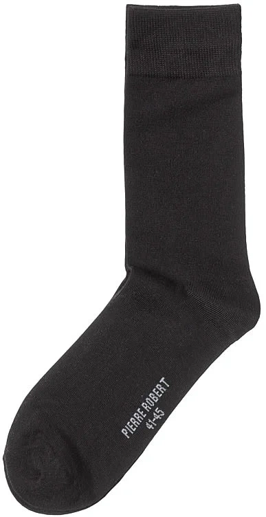 Herresokk Wool Black 41-45 Pierre-Robert