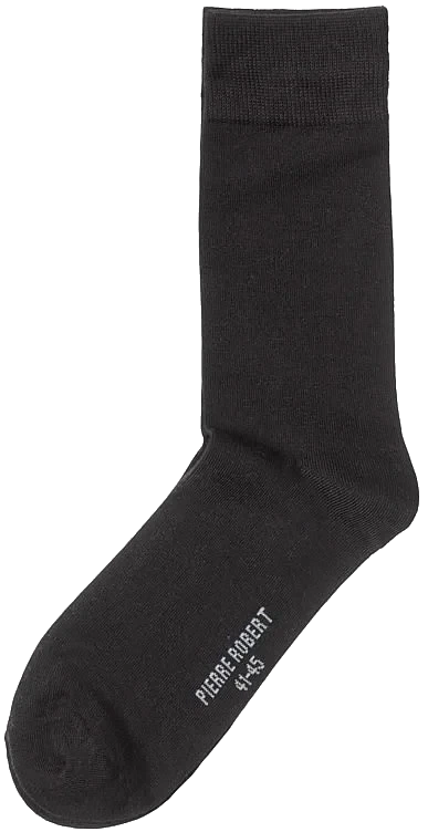 Herresokk Wool Black 41-45 Pierre-Robert