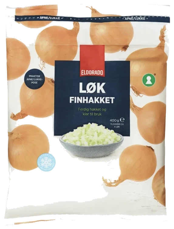 Løk Hakket 400g Eldorado