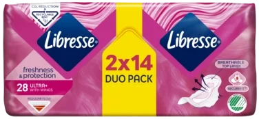 Libresse Bind Normal Wing Duo 28 stk