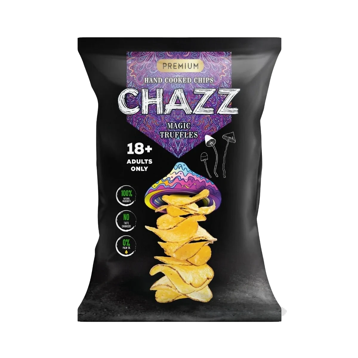 CHAZZ Magic Truffles Kettle Chips 90 g