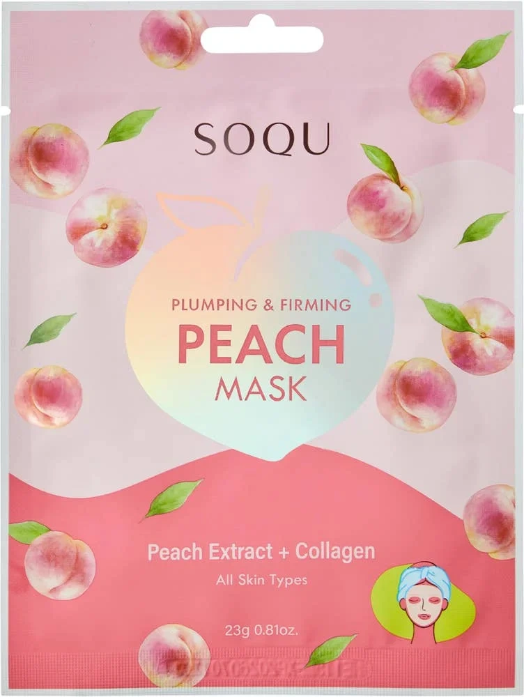Peach Sheet Mask