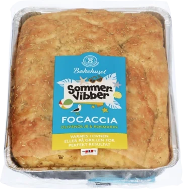 Focaccia Sommervibber 350g Bakehuset