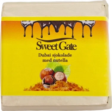 Dubai Sjokolade med Nutella 20g X 48stk