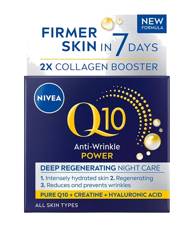 Nivea Nattkrem Q10 Anti-Wrinkle 50ml