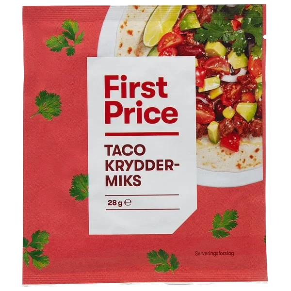 Taco Kryddermix 28g First Price
