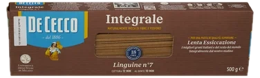 Linguine Fullkorn 500g De Cecco