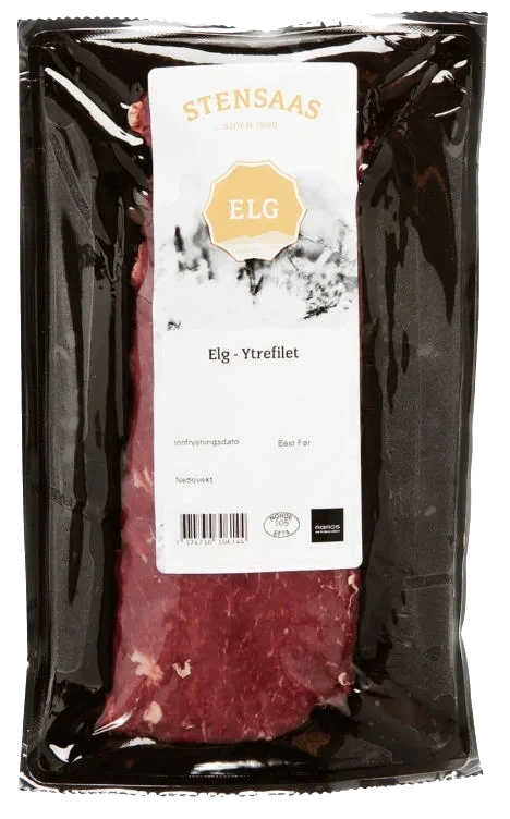 Elg Ytrefilet Frys Ca1,3kg Stensaas