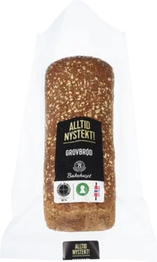 Grovbrød Butikkstekt 9x750g Bakehuset