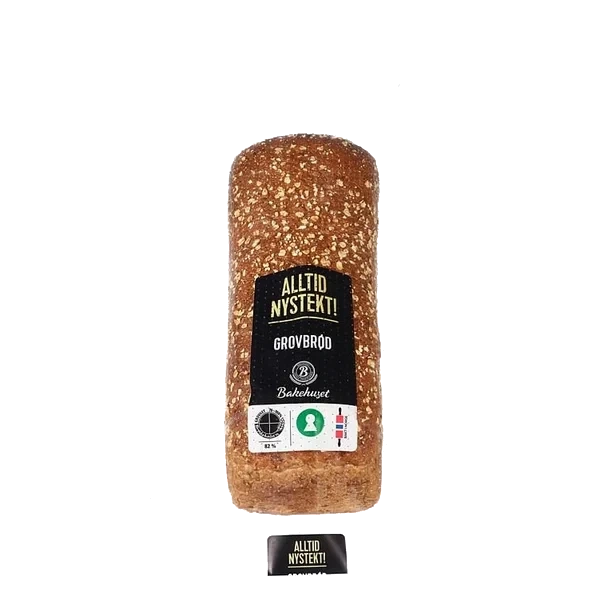Grovbrød Butikkstekt 9x750g Bakehuset
