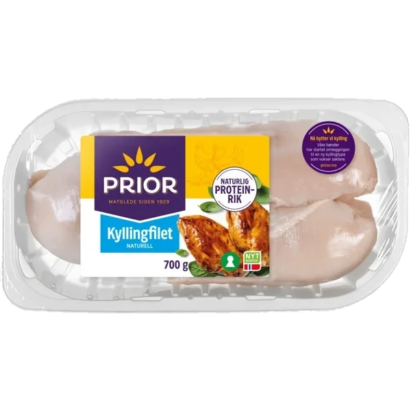Kyllingfilet 700g Prior
