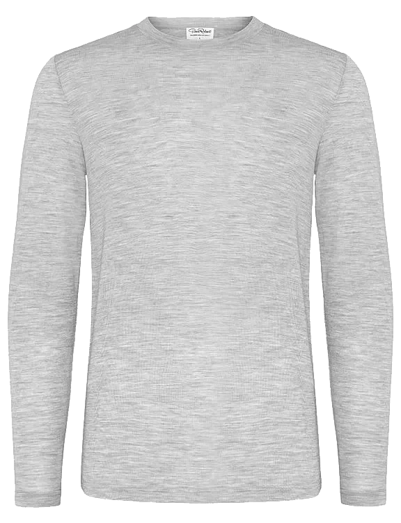 Ulltrøye Herre Merinoull - Grey