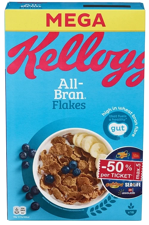 All Bran Regular 500g Kelloggs