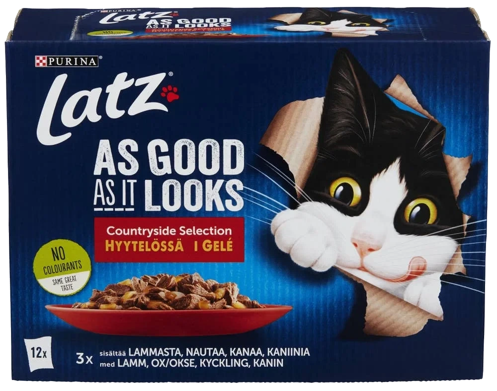 Latz Agail Countryside Selection i Gele 12pk 1020g