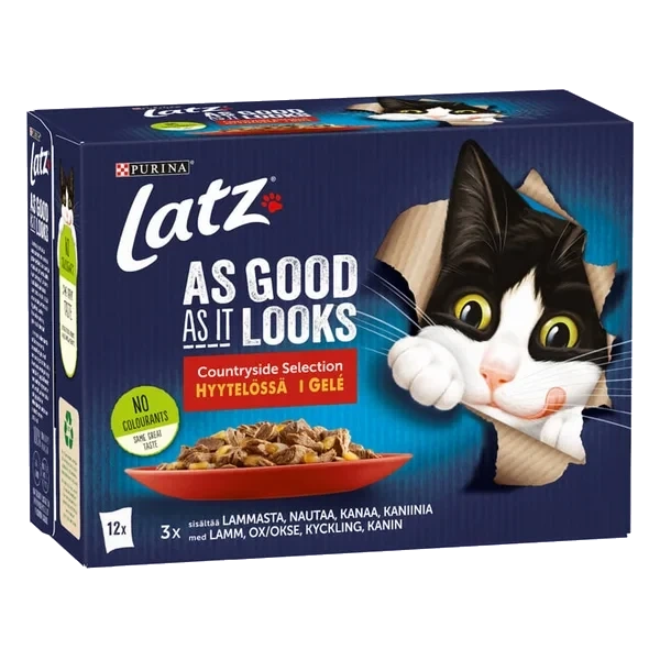 Latz Agail Countryside Selection i Gele 12pk 1020g