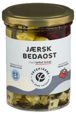 Jærsk Bedaost Tomat 180g