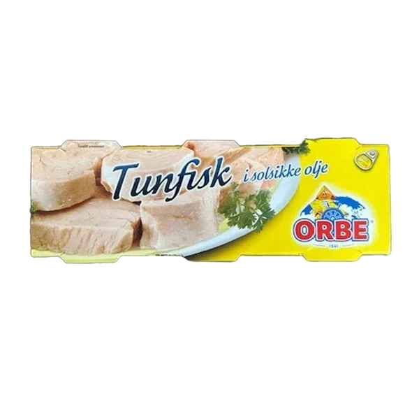 Tunfisk i Solsikkeolje 3-pk