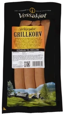 Grillkorv 300g Vossakjøt