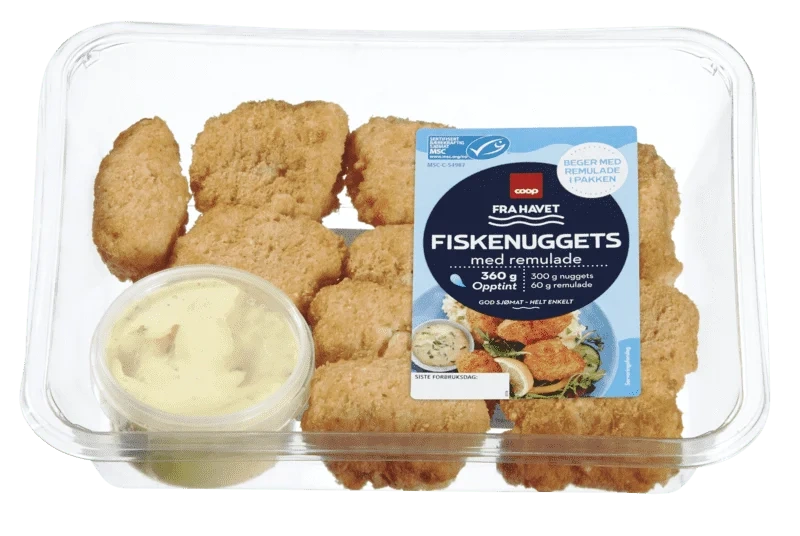 Coop Fiskenuggets med Remulade