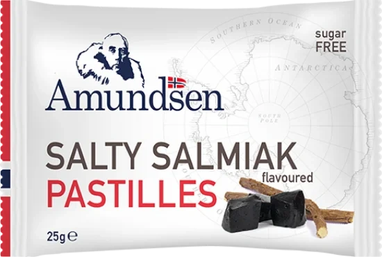 Amundsen Salty Salmiakk 25g