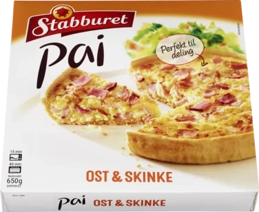 Pai Stor Ost&Skinke 650g Stabburet