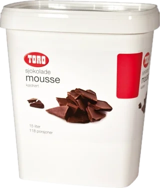 Sjokolade Mousse Kaldrørt 1,2kg